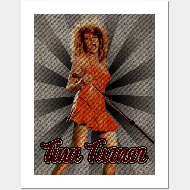 Tina Turner Classic Wall Art by StickMen